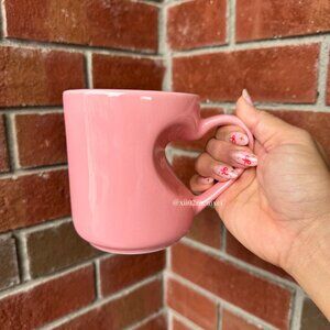 TARGET THRESHOLD HEART HANDLE MUG PINK 1CT